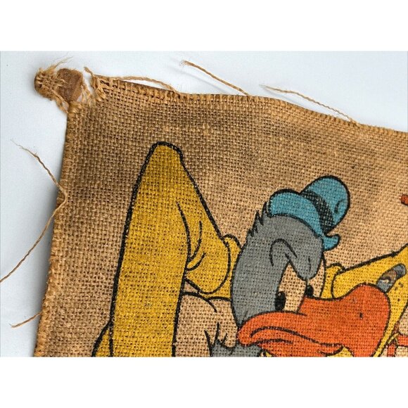 ‘73 WALTER LANTZ COMIC CHARACTER BUZZ BUZZARD BURLAP BULLETIN BOARD 22" X 17” - Picture 10 of 10
